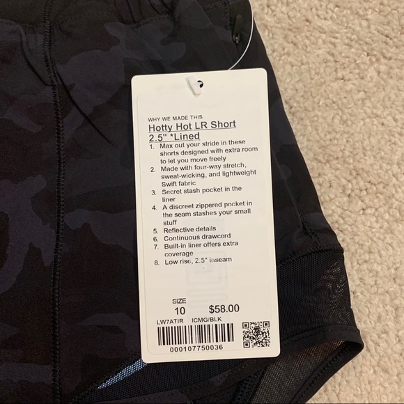 Lululemon Hotty Hot‎ Short *LR 2.5" incognito camo - Picture 4 of 13